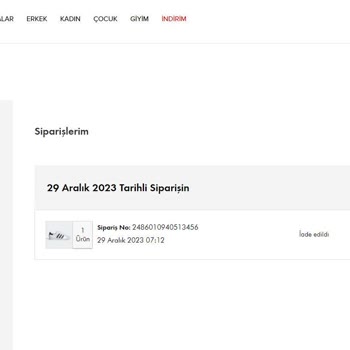 SuperStep Online Sitesinden Alınan Ayakkabı