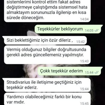 Stradivarius Adresim Güncellendi Dendi Ama Güncellenmemiş