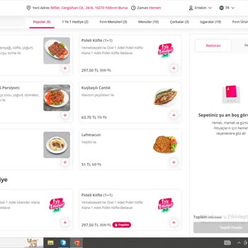 Yemeksepeti Yanıltıcı Kampanya Fiyatı Uyguluyor