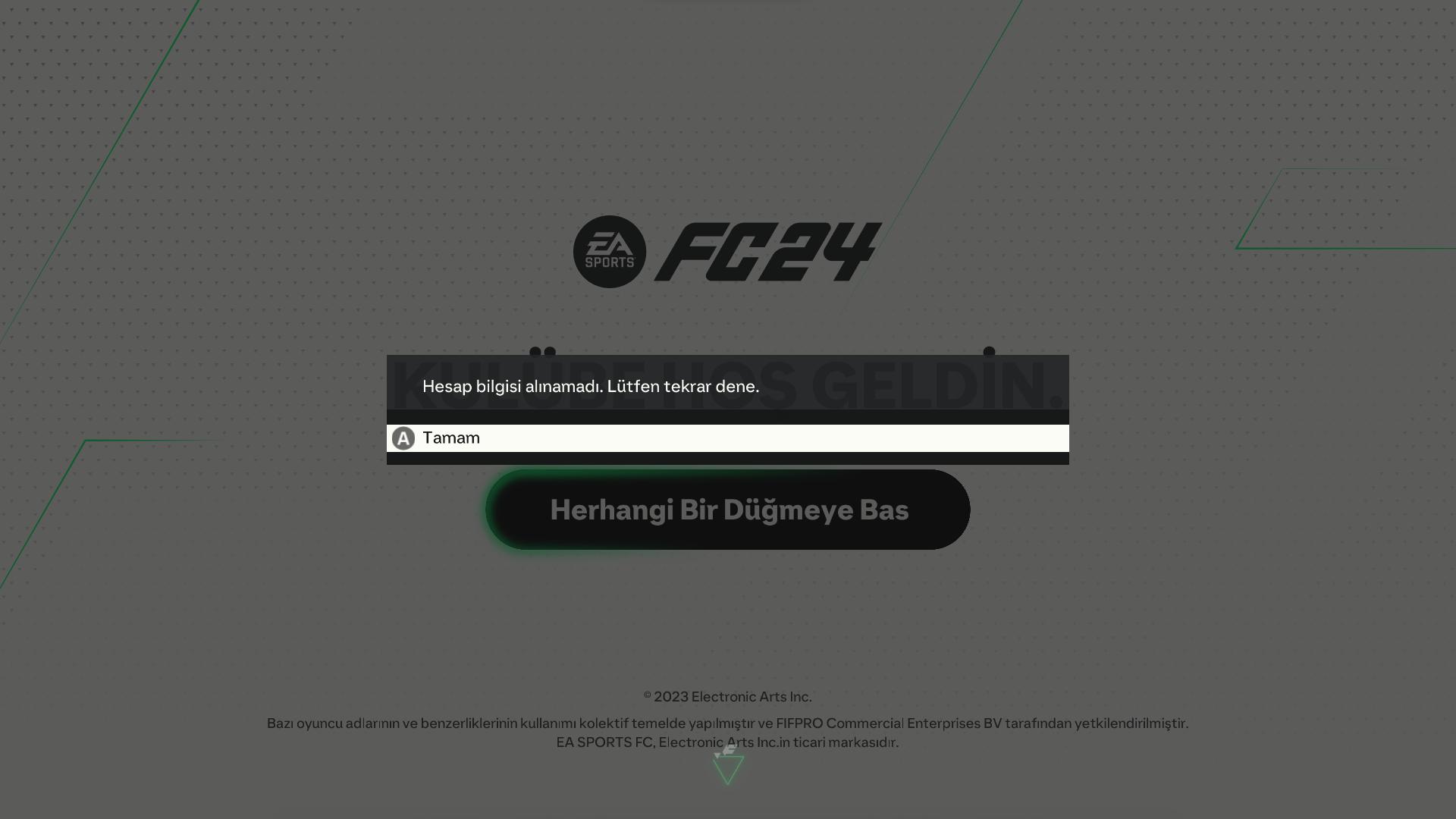 EA Sports FC24 Haksız Yere Ban Şikayetvar