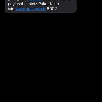 UPS Türkiye Haber Vermeden İşlemler