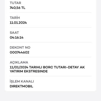 Ak Yatırım Keyfi Olarak Para Çekme