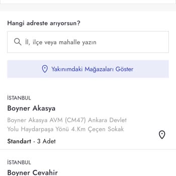 Boyner Sipariş Edilen Ürünün Teslimatı Gecikiyor