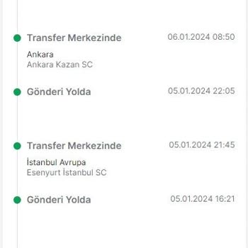 Trendyol Express, Kargom 4 Gündür Beklemede Ve Hareketsiz