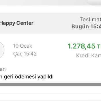 Hepsiburada Market Pişmanlıktır Özellikle Happy Center Satıcısı