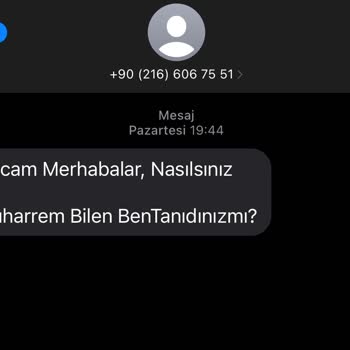Muharrem Bilen Kuaför Rahatsız Edici Reklam Mesajlarına Hayır!