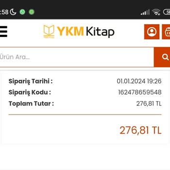 Ykmkitap 10 Gündür Kargomu Yollamıyor, İletişim Adresleri Ulaşılmıyor