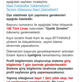 Erberk Ajans Dönüş Yapılmadı Ve Ulaşılamıyor!