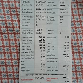 Kocaeli Büyükşehir Belediyesi Kocaeli'de Astronomik Su Faturası Şoku!