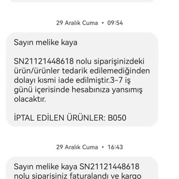 İsem Kitap Para İadesi 13 Gündür Hesabıma Yatmadı