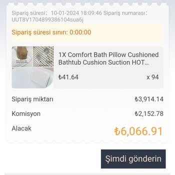 N11 Çevrimiçi İşlem Sırasında Yaşanan Ücretlendirme Sorunu