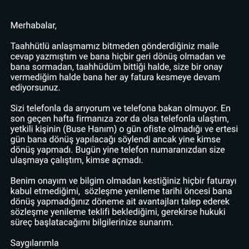 Eser Telekom Zorla Para Alıyor