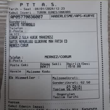 PTT Kargo PTT Hizmet Kalitesindeki Değişimler