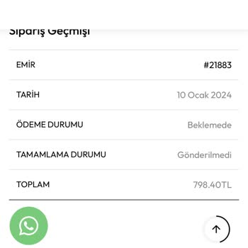 Bianca Butik Ödeme Yapmış Olamama Rağmen Siparişimi Oluşturmadı.