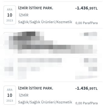 Yves Rocher Ücret İadesi