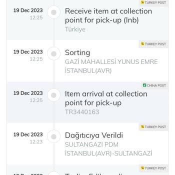 PTT Kargomu Kendi Kendine İptal Etti