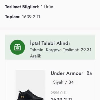 Boyner'de Fiyat Farkıyla İade Hayal Kırıklığı