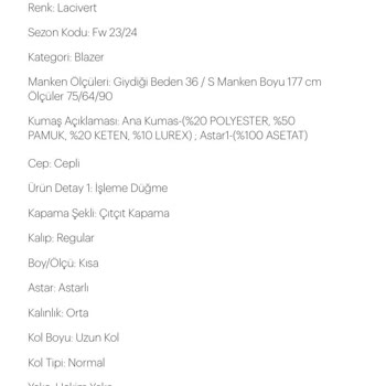 İpekyol Ürün Görseldeki Gibi Gelmedi