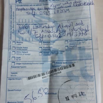 PTT Kargo Teslimatında Yaşanan Gecikme