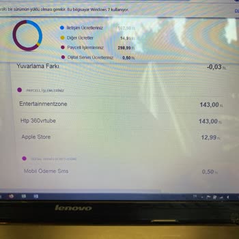 Turkcell 360 Vrtube Bilgim Dahilinde Olmayan İşlemler