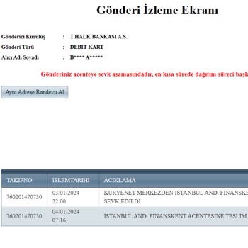 Kuryenet Geç Teslimat Sorunu