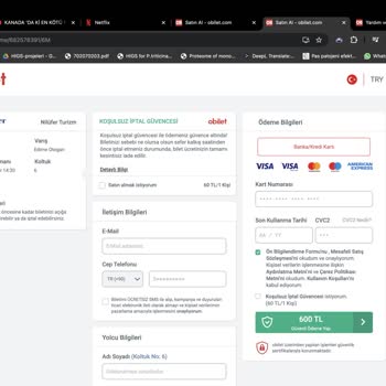 Obilet Üzerinden Nilüfer Turizm Bileti Alırken Kadın Yolcu Ayrımı