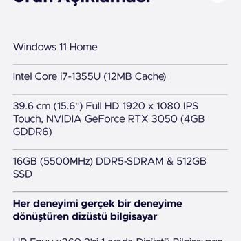 Teknosa Aldığım Ürünün Özellikleri İle Gelen Ürünün Özellikleri Aynı Değil