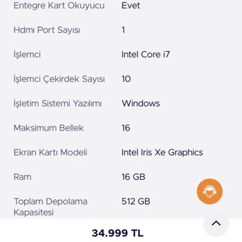 Teknosa Aldığım Ürünün Özellikleri İle Gelen Ürünün Özellikleri Aynı Değil