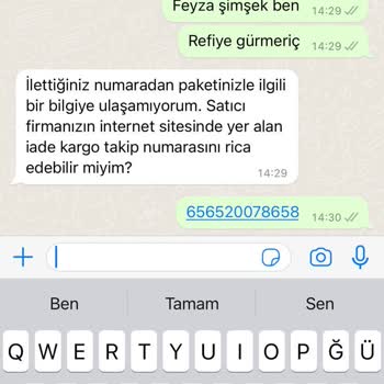 Hepsiburada-Hepsijet İade Sorunu
