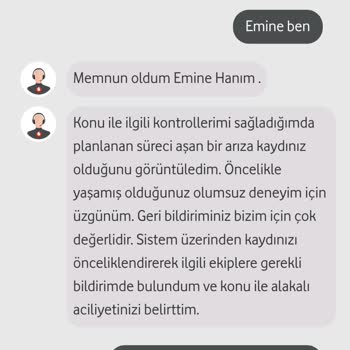 Vodafone İnternet Kesintisi Ve Müşteri Hizmetlerinin Sorumsuzluğu