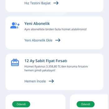 TurkNet Ödediğim Faturalar Ve Kampanyalar Ödenmedi Görünüyor