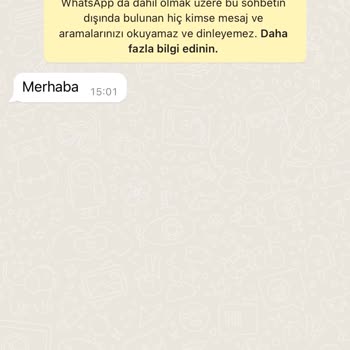 WhatsApp Şikayetçiyim... WhatsApp