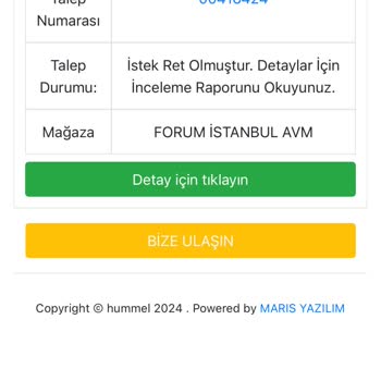 Hummel Ayakkabı Üretim Hatası