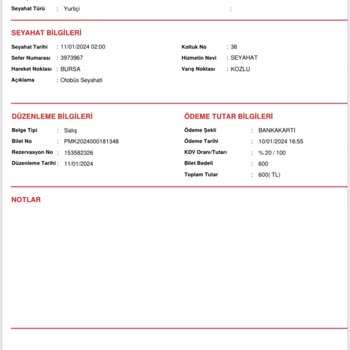 Pamukkale Turizm Otobüs Firmasının Yolcuyu Yanlış Durakta İndirmesi Ve Bagaj Hasarı