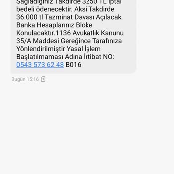 HINTELHB (SMS) Hintelhb Şikayet Var