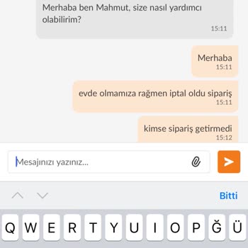 Trendyol Siparişi Teslim Edilmedi