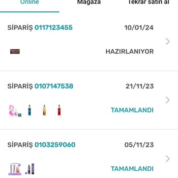 Watsons Siparişim Ne Durumda