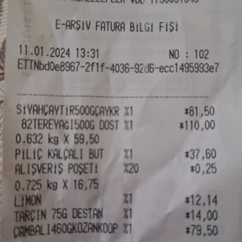 BİM Binboğa Kooperatif Çam Bali Çok Kötü