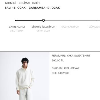 Zara Ürün Yanlış Gönderilmesi