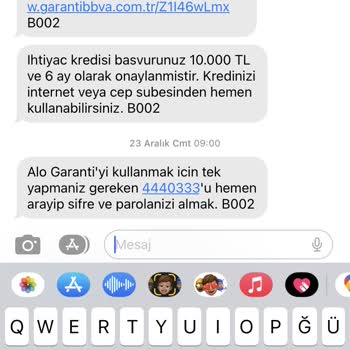 Garanti BBVA Sıfır Faizli Krediyi Vermedi