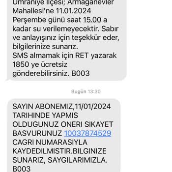 İSKİ Su Kesintisi Eziyeti