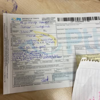 PTT Kargo PTT Yurt Dışı Kargo İadesi