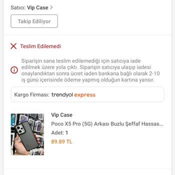 Trendyol'da Kargo Sorunları Ve Müşteri Hizmetleri İlgisizliği