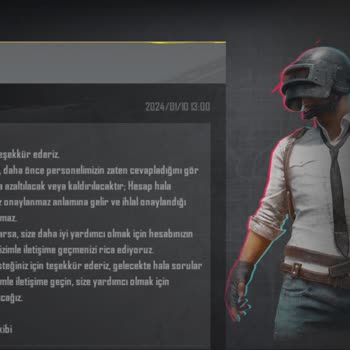 PUBG (Pubgmobile.com) Haksız Ban Cezası