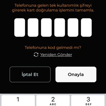 Masterpass Kart Bildirimi Gelmiyor