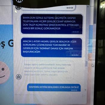 Sancak Ekspertiz (İstanbul) Sancak Ekspertiz Firmasının Umursamaz Tavırları