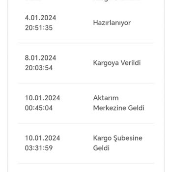Bir Gün De Kargo Teslimat Süresi