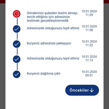 Aras Kargo Teslim Edilmeyen Kargo
