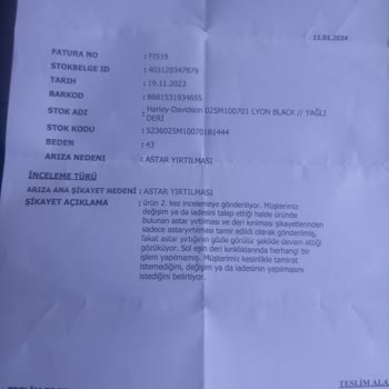 Ayakkabı Dünyası Kalitesiz Bot, Hüsranla Sonuçlanan Servis!