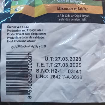 Oba Makarna Oba Marka Makarna Böceklenme